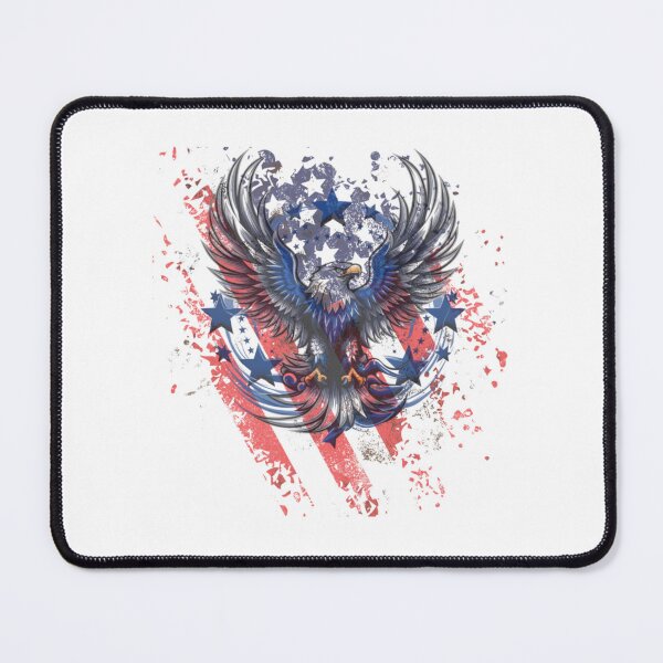 Item preview, Majestic Eagle with American Flag Kid Rock designed and sold by Hadwickfrieda.