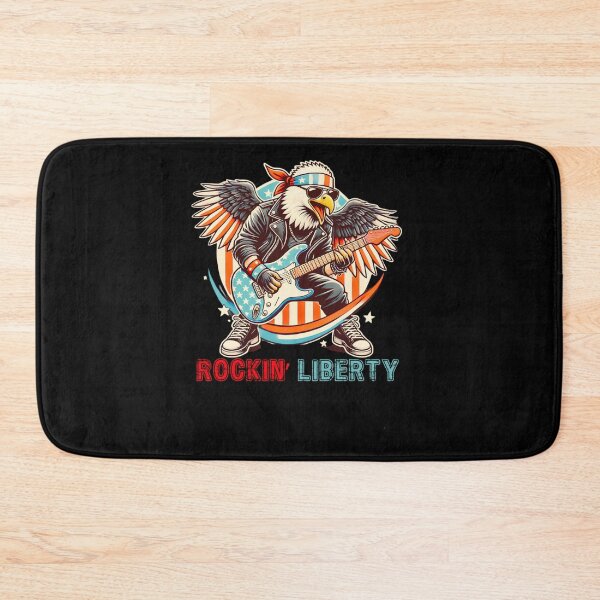 Item preview, Patriotic Eagle Rockin' Liberty Guitar American Pride and Freedom   designed and sold by Hadwickfrieda.