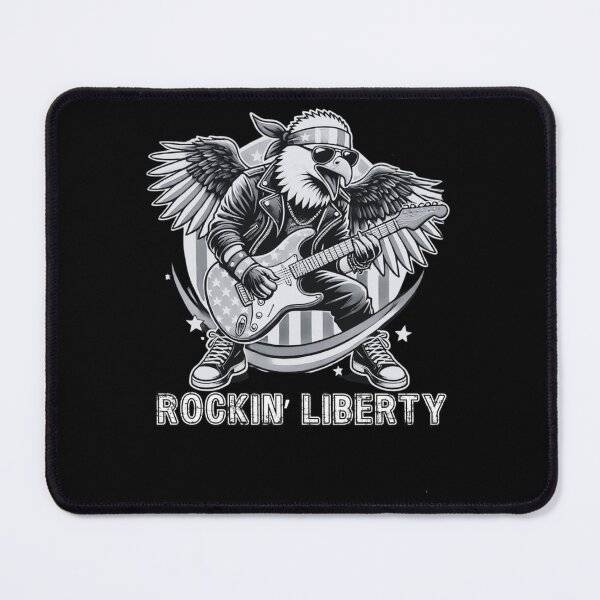 Item preview, Rockin’ Liberty American Eagle Patriotic Guitar Kid Rock Stars designed and sold by Hadwickfrieda.