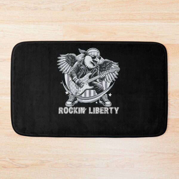 Item preview, Rockin’ Liberty American Eagle Patriotic Guitar Kid Rock Stars  designed and sold by Hadwickfrieda.