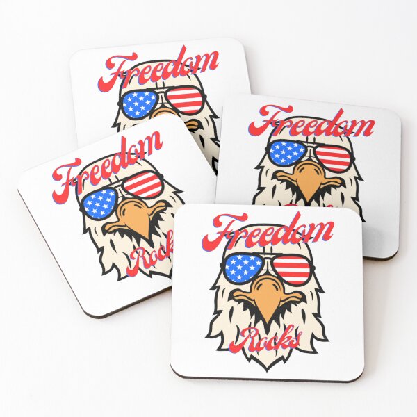 Item preview, USA Freedom Rocks Bald Eagle Kid Rock  designed and sold by Hadwickfrieda.
