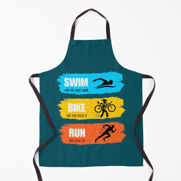 Item preview, Funny Triathlon Motivation – Swim Bike Run Gift & Athlete Apparel designed and sold by endurothreads.