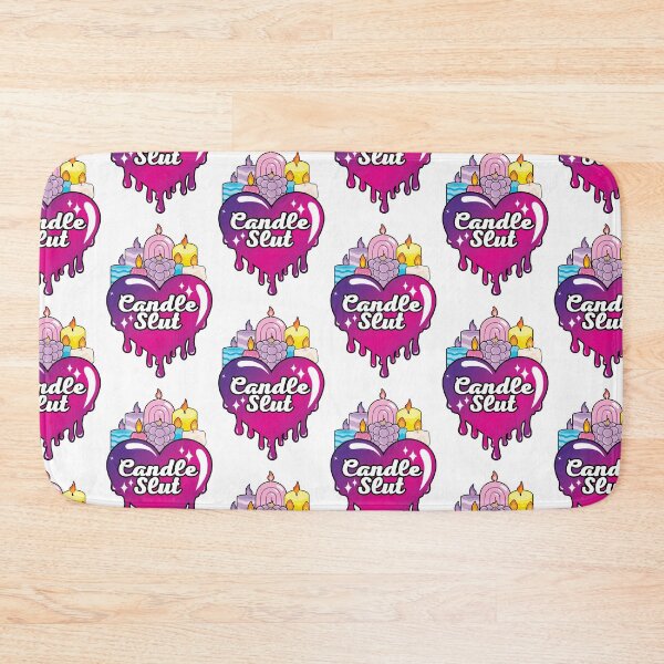Item preview, Pink/Purple Gradient Candle Slut Sticker designed and sold by Color Serenity by Alana C..