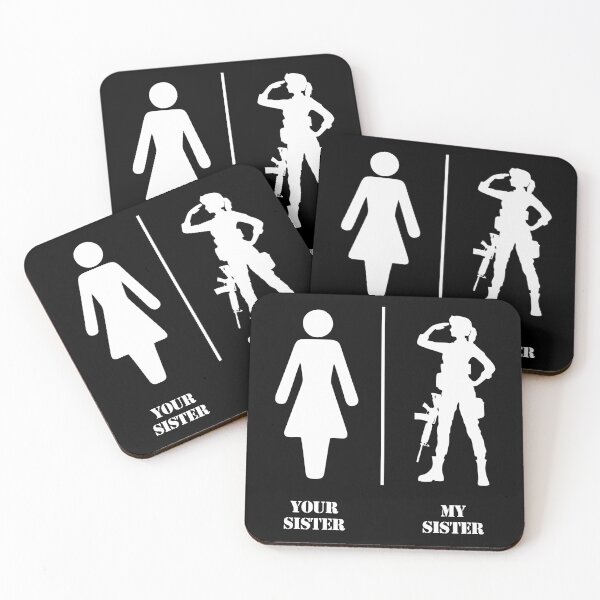 Item preview, Your Sister My Sister - Funny Military Army Soldier Siblings designed and sold by zenicafariana.
