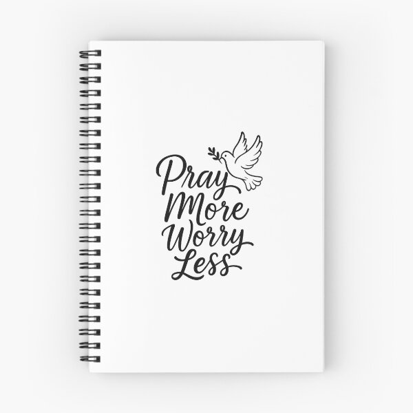Item preview, Pray More, Worry Less designed and sold by Peel-Theory.