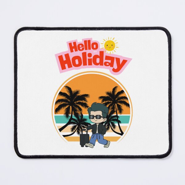 Item preview, Hello Holiday designed and sold by Sasitee.