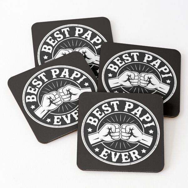 Item preview, Best Papi Ever - Fist Bump Circle Emblem Papi designed and sold by LapFemile.