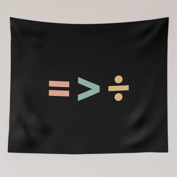 Item preview, Equality Is Greater Than Division - Activist designed and sold by PixVib.