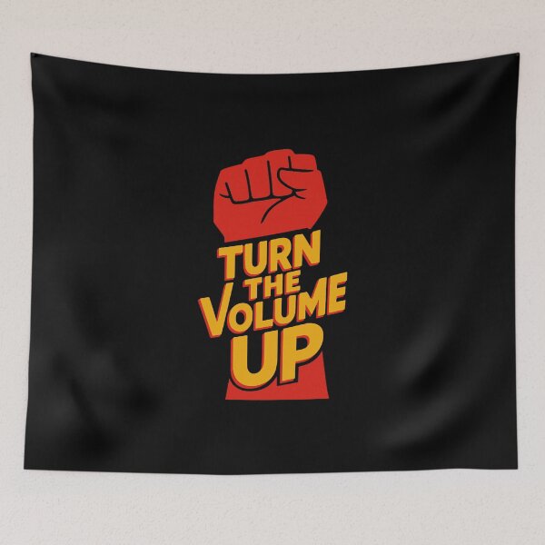 Item preview, Turn The Volume Up designed and sold by dianeestrada.