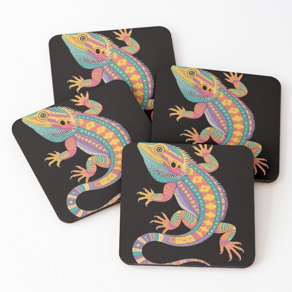 Item preview, Bearded Dragon Colorful for Exotic Pet Enthusiasts designed and sold by LapFemile.