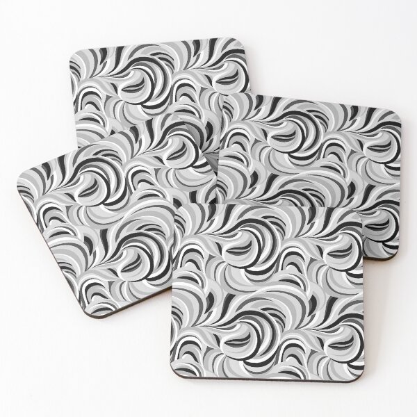 Item preview, Spirals in Gray Abstract designed and sold by ViaARTfactory.