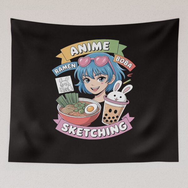 Item preview, Anime Manga Stuff Gift Ideas For Teen Girls Women - Kawaii Anime Lover Merch Gift designed and sold by LapFemile.