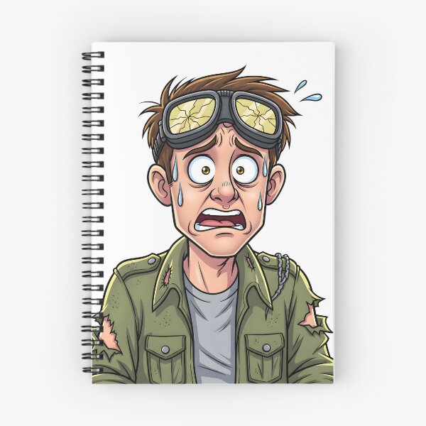 Item preview, Dispatch Cartoon Poster – Funny Stressed Dispatcher Art Print for 911 Operators & First Responders designed and sold by AbstractAuraArt.