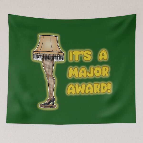 Item preview, Leg Lamp - A Christmas Story designed and sold by blacksnowcomics.