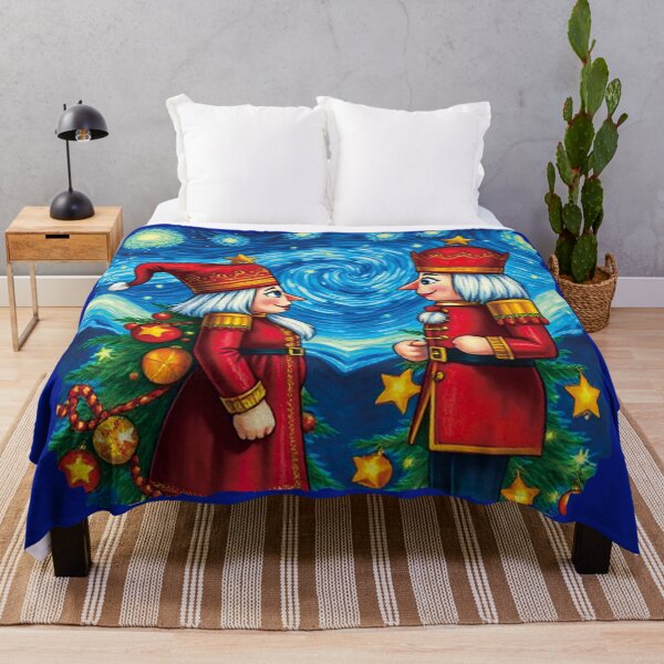 Item preview, A pair of Christmas Nutcrackers In Starry Night. designed and sold by EunsooLee.