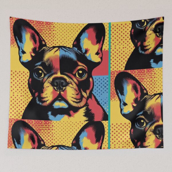 Item preview, French Bulldog Reveals It's True Colors designed and sold by KarmaKreationArt.