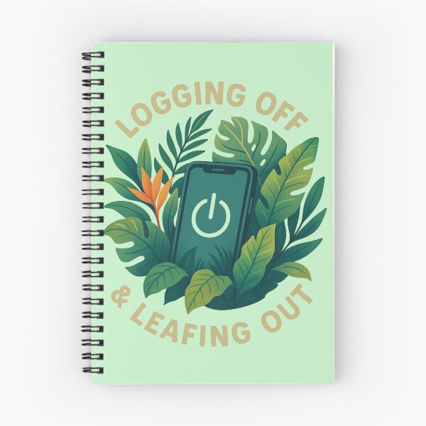 Item preview, Logging Off & Leafing Out – Nature Escape Design designed and sold by TroyTheTerrific.