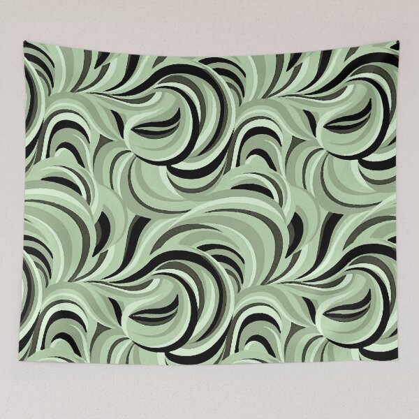 Item preview, Spiral in Green designed and sold by ViaARTfactory.