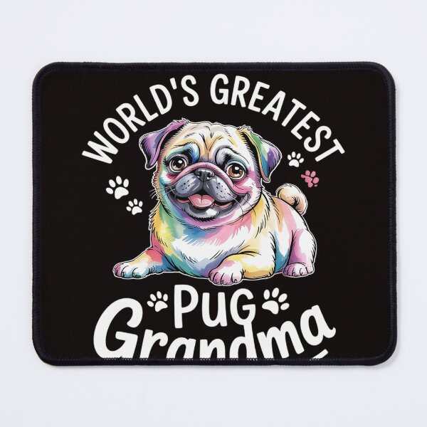Item preview, World's Greatest Pug Dog Grandma Pugdog Puppy Lover designed and sold by LapFemile.