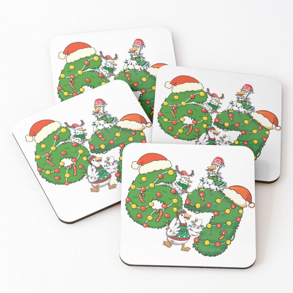 Item preview, Funny 67 Meme Christmas Goose Design – Festive Holiday Wreath Numbers with Cute Ducks designed and sold by WhimsyBunnyGarden.