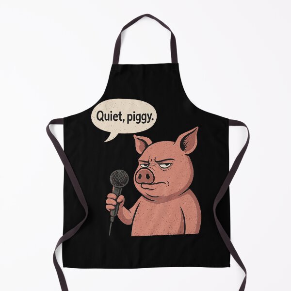 Item preview, Funny Quiet Piggy designed and sold by SteveAllentc.