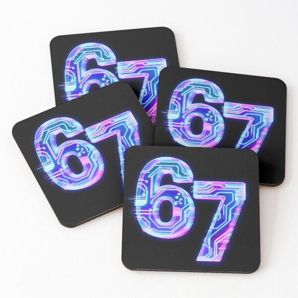 Item preview, 6 7 Viral Trend - Bold Urban Number Graphic designed and sold by WHITE FLAME PRINTS.