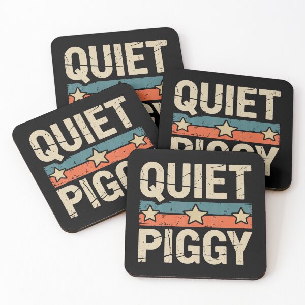 Item preview, Piggy Tees Funny Quiet Piggy designed and sold by SteveAllentc.