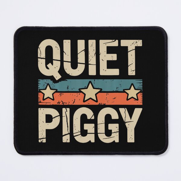 Item preview, Piggy Tees Funny Quiet Piggy designed and sold by SteveAllentc.