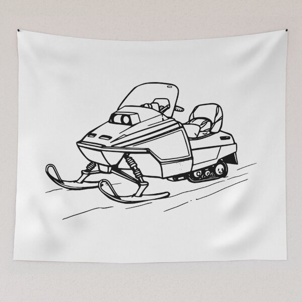 Item preview, Snowmobile designed and sold by GraphicsClub.