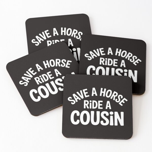 Item preview, Womens Save a Horse Ride A Cousin Hillbilly Redneck Southern Joke designed and sold by MelSurf.