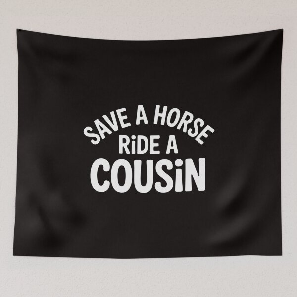 Item preview, Womens Save a Horse Ride A Cousin Hillbilly Redneck Southern Joke designed and sold by MelSurf.