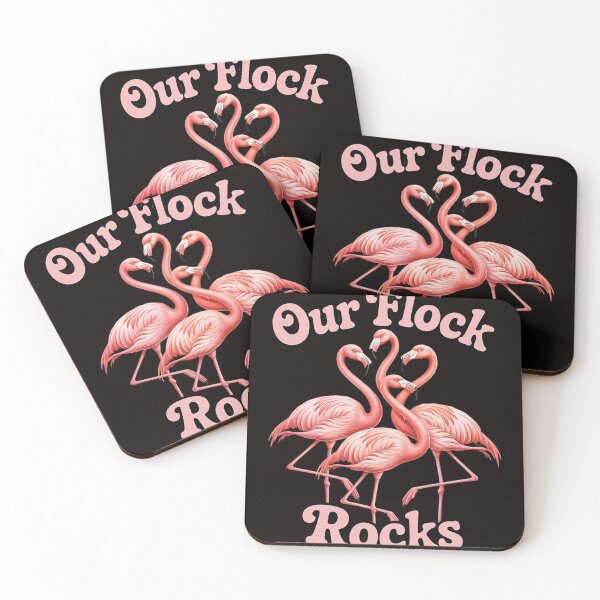 Item preview, Womens Our Flock Rocks Flamingo Matching Family Vacation Group designed and sold by MelSurf.