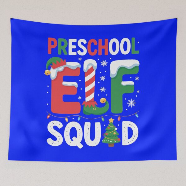 Item preview, Preschool Elf Squad Funny Christmas Cute Kids designed and sold by ThreadAlchemys.