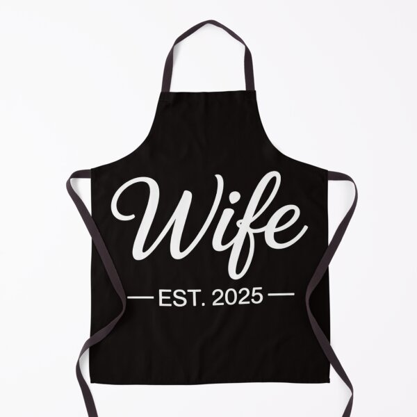 Item preview, Wife Est 2025 Just Married Honeymoon Wedding Couples designed and sold by MelSurf.