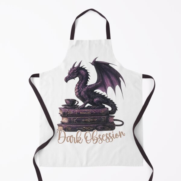 Item preview, Dark Romance Book Dragon Art designed and sold by CottonandQuill.