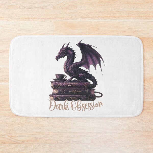 Item preview, Dark Romance Book Dragon Art designed and sold by CottonandQuill.