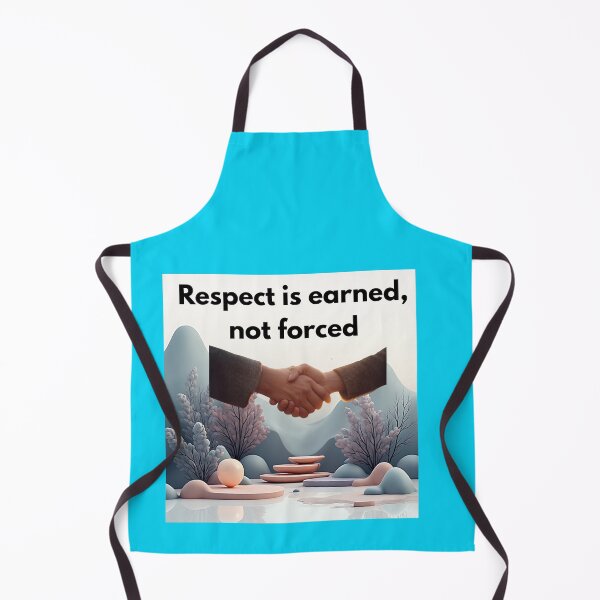 Item preview, Respect Is Earned, Not Forced – Powerful Attitude Quote Design designed and sold by OpenBookWear.