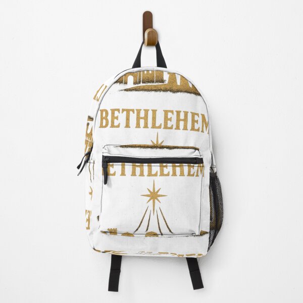 Item preview, Bethlehem Skyline With Shining Star – Gold Nativity City Silhouette designed and sold by Tidal Arts.
