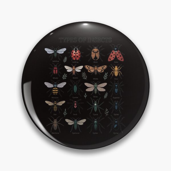 Item preview, Types of Insect Bug Identification Science designed and sold by MelSurf.