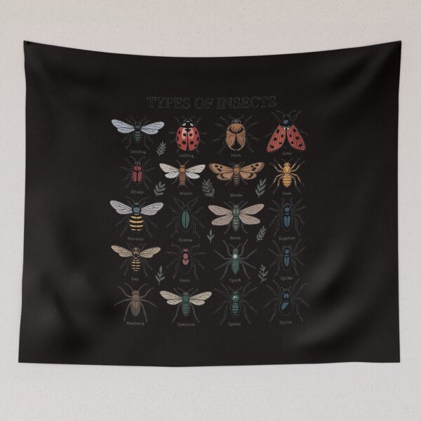 Item preview, Types of Insect Bug Identification Science designed and sold by MelSurf.