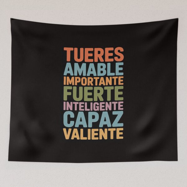 Item preview, Tu Eres Amable Importante Spanish Hispanic Mental Health designed and sold by MelSurf.