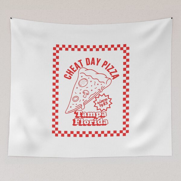 Item preview, Cheat Day Pizza designed and sold by Be-Random.