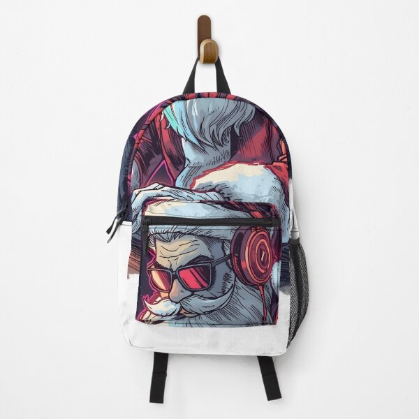 Item preview, Gamer Santa RGB Glow | Christmas Gaming Illustration designed and sold by SoulenCify.