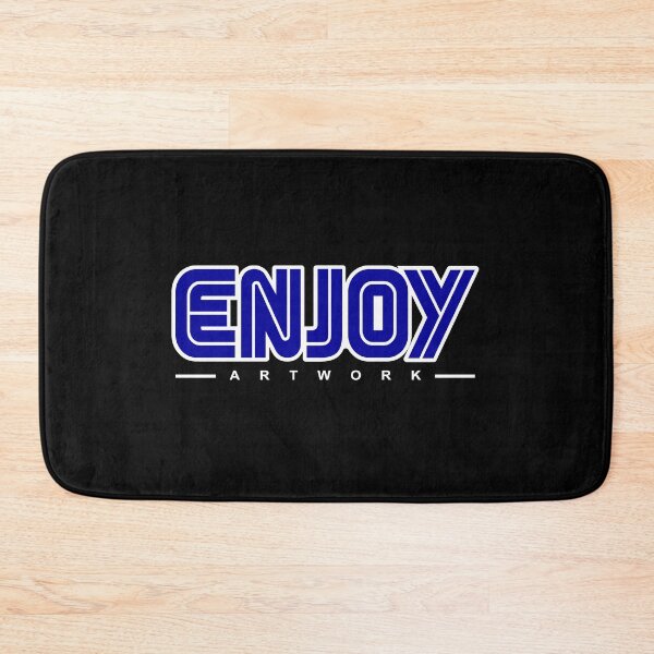 Item preview, Disfruta del logotipo de 16 bits (clásico oscuro) designed and sold by Enjoy Artwork .
