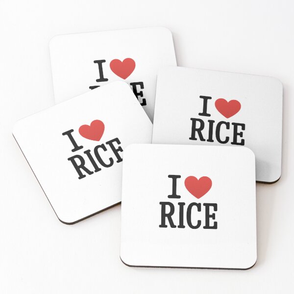 Item preview, I Love Rice – Minimalist Food Lover Design designed and sold by la-vie-aux-philippines.