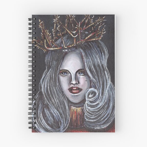 Item preview, Woman Wearing Barbed Wire Crown Design  designed and sold by KLoganArt.