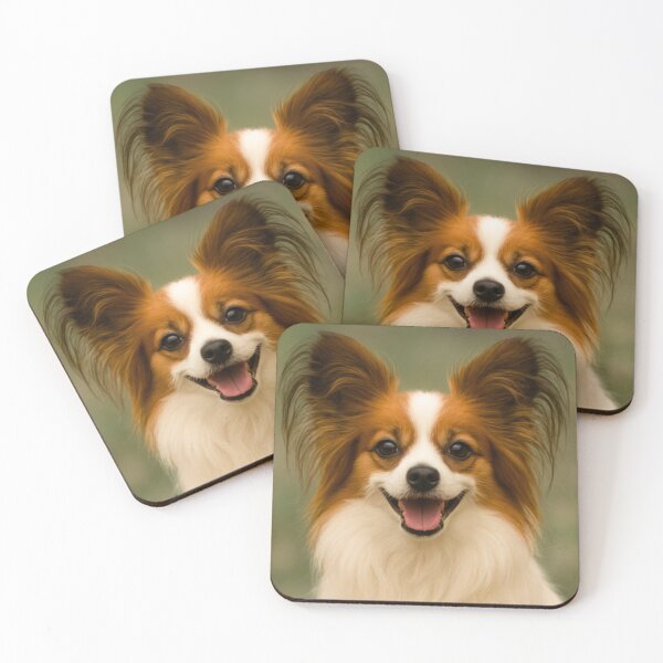 Item preview, Papillon Dog designed and sold by BackgroundND.