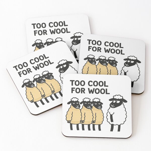 Item preview, Too Cool Sheep Defying Wool Norms designed and sold by Mindful56.