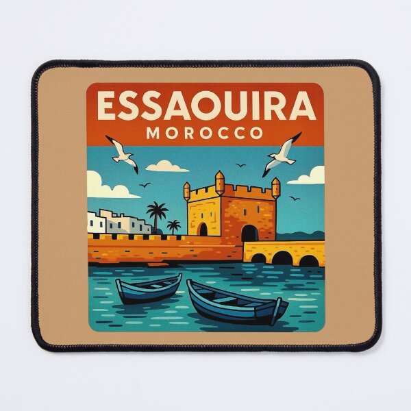 Item preview, Essaouira, Morocco - Atlantic Fortress designed and sold by Myra365Art.