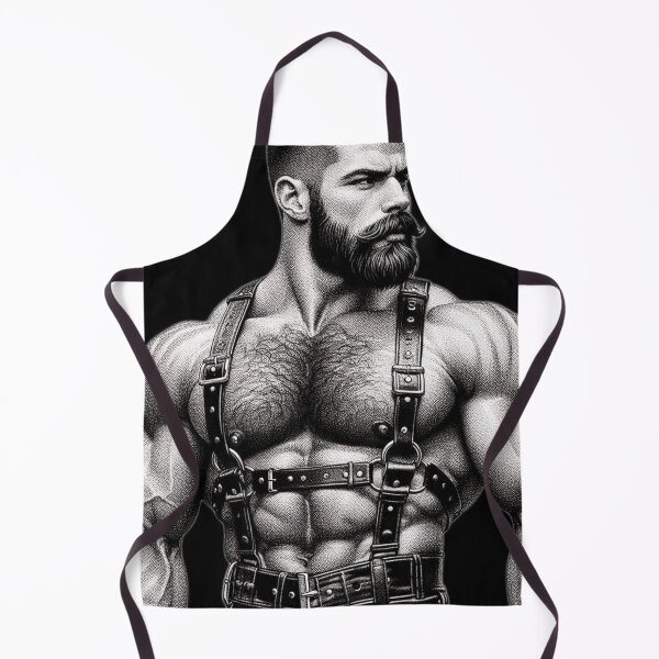 Item preview, Gay Leather Bar Berlin Daddy Klaus Tom of Finland Tribute Berlin German Pride Graphic Design designed and sold by ItsAKinkThing.